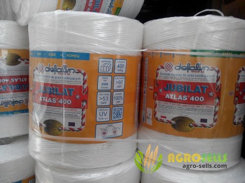 Шпагат сеновязальный Jubilat Atlas400,Titan500 Польша