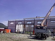 Монтаж металлоконструкций. Строительство ангаров.