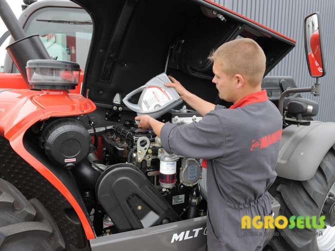 ТО и ремонт телескопических погрузчиков Manitou и JCB