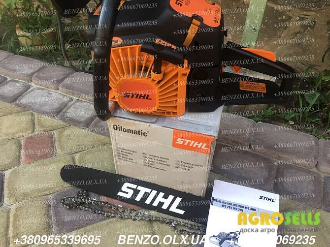 Профессиональная Бензопила STIHL MS 291 (Штиль) (Бензопилка, пила, )