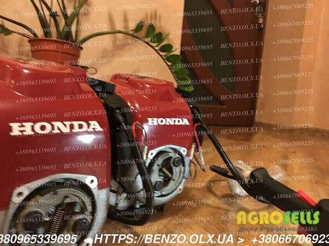 Мотокоса Кусторез HONDA GX35 (3, 5 кВт, 4-х тактный двигатель 1 нож, 1