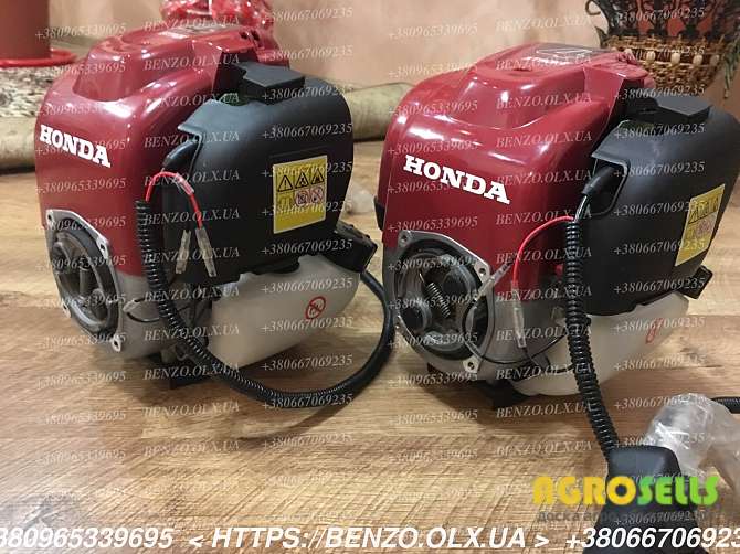 Мотокоса Кусторез HONDA GX35 (3, 5 кВт, 4-х тактный двигатель 1 нож, 1
