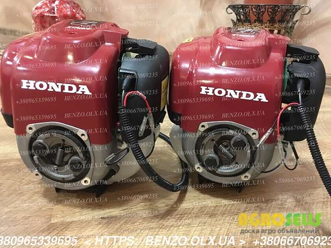 Мотокоса Кусторез HONDA GX35 (3, 5 кВт, 4-х тактный двигатель 1 нож, 1