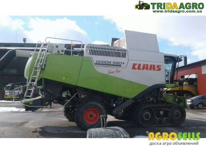 Комбайн Claas Lexion 580 Terra Trac (2009)