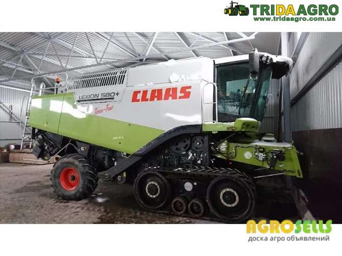 Комбайн Claas Lexion 580 Terra Trac (2009)