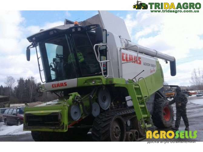 Комбайн Claas Lexion 580 Terra Trac (2009)