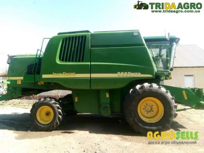 Комбайн John Deere 9660 WTS (2002)