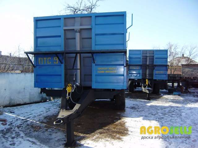 Причіп тракторний 2ПТС-9, 2ПТС-12, 2ПТС-16, 3ПТС-20, 2ПТС-4, 2ПТС-6