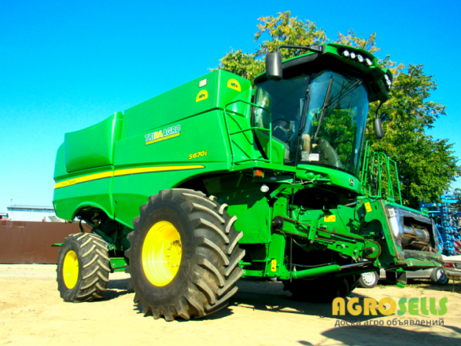 Комбайн John Deere S670i (2013)