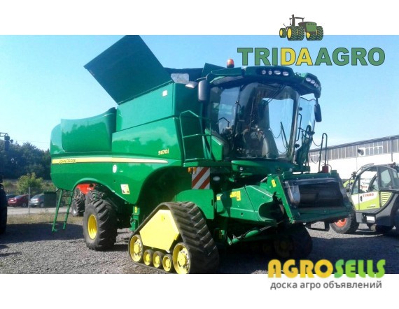 Комбайн John Deere S670 i Raupe (2012)