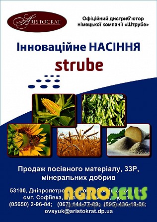 Посівна Озима пшениця ГЛАУКУС (Штрубе, Німеччина)