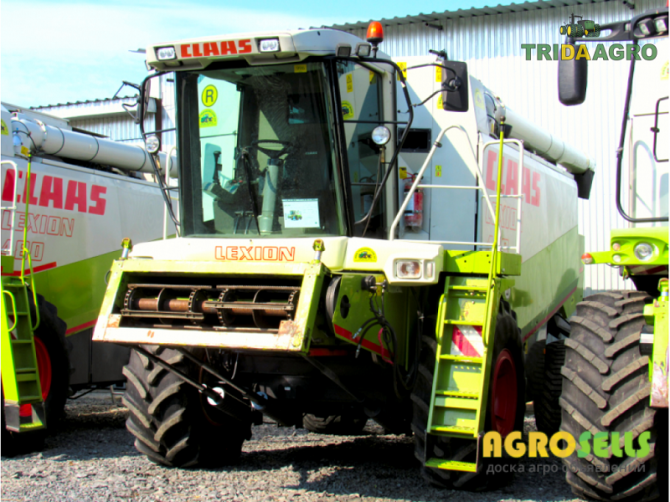 Комбайн Claas Lexion 460 (2001)