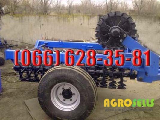 Грудобой зубчато кольчатый КЗК 6 каток