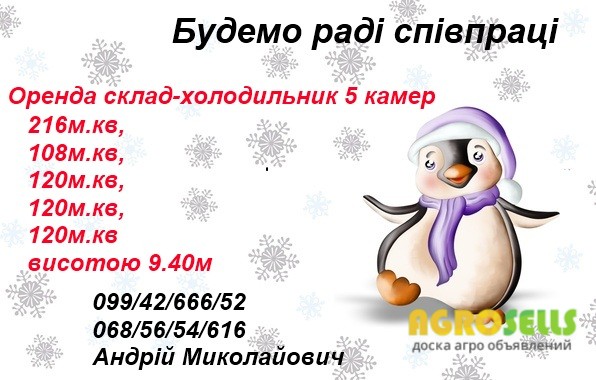 Здається, для зберігання овочів, склад-холодильник. Запоріжжя