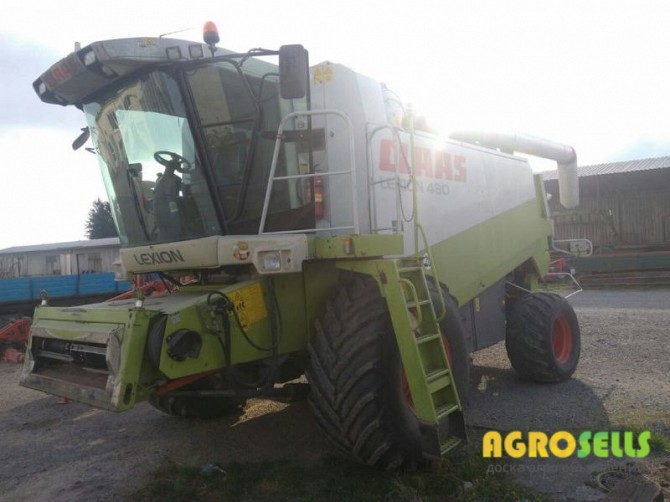 Комбайн Claas lexion 480, 2002 року випуску,