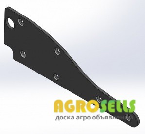 Пластиковая защита жатки Case 3020 Terra Flex и New Holland 740 CF