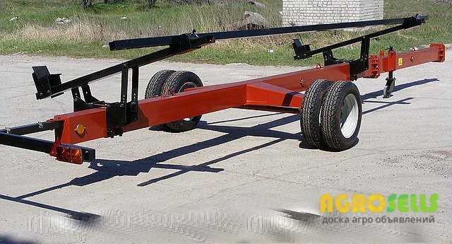 Тележка для перевозки жатки усиленная 5м-12м 2019г