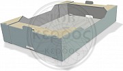 Гофролоток для клубники на 10 кг