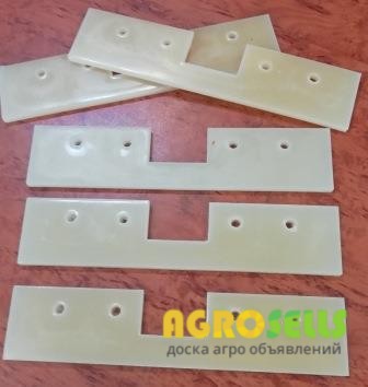 Скребок полиуретановый на скребковый конвейер и цепной транспортер