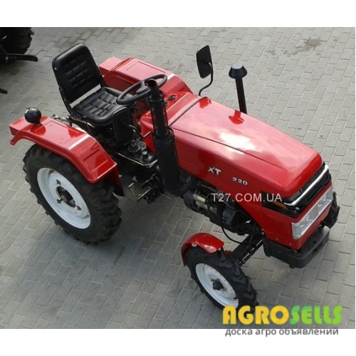 Мини-трактор Xingtai XT-220 (Синтай XT-220) с раздвижной передней осью