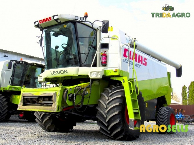 Комбайн Claas Lexion 480 (2002)