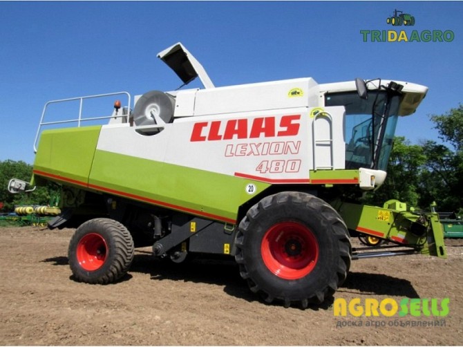 Комбайн Claas Lexion 480