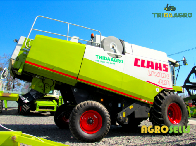 Комбайн Claas Lexion 480 (1999)