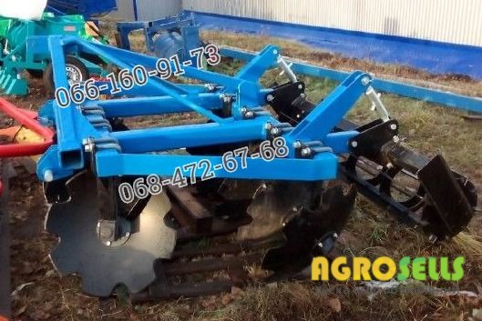 Навесная, Прицепная дисковая борона БДФ 1.8 - 3,8м