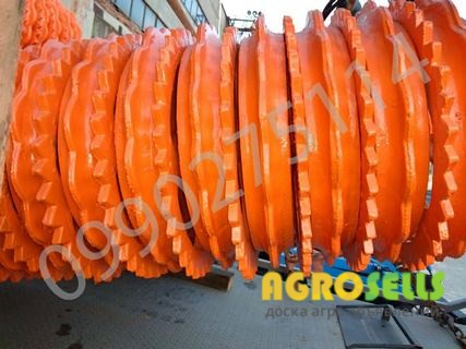Каток зубчасто-кільчастий КЗК-6-05 (520 мм)