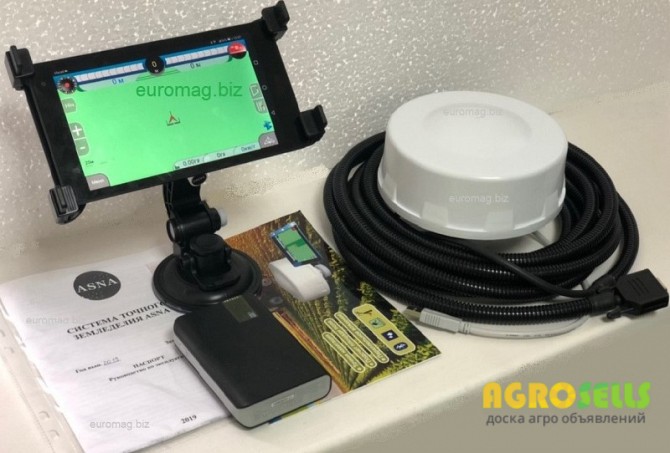 Gps навигатор, агронавигатор (курсоуказатель) для трактора Asna