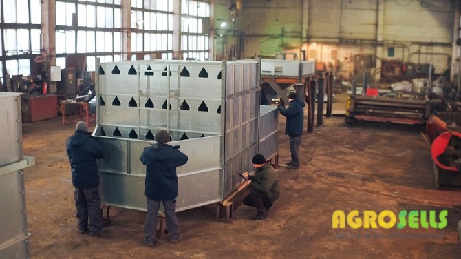 Зерносушилка шахтная