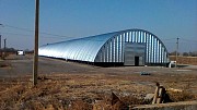 Бескаркасные арочные ангары, напольные зернохранилища, склады,
