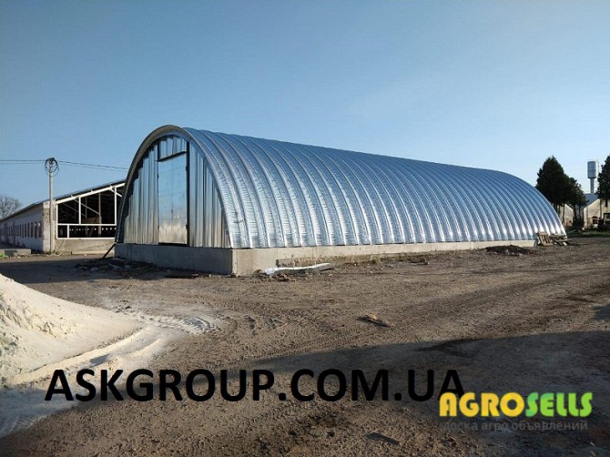 Ангар-изготовление шатровых и бескаркасных ангарных конструкцій, под к