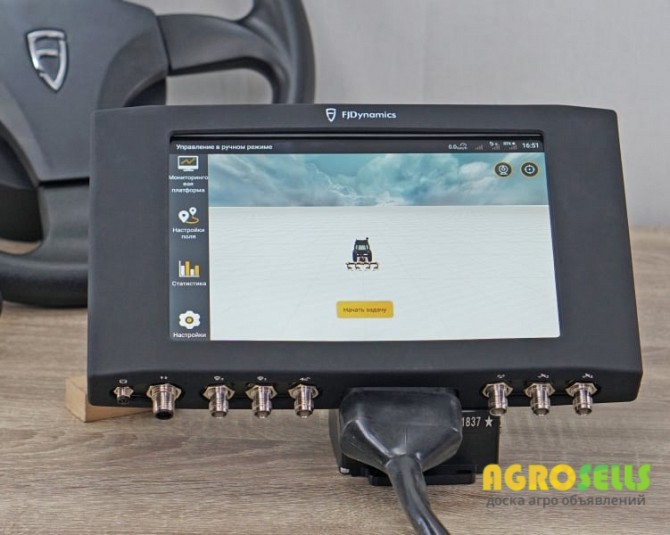 Автопилот, подруливатель FJ Dynamics с RTK сигналом