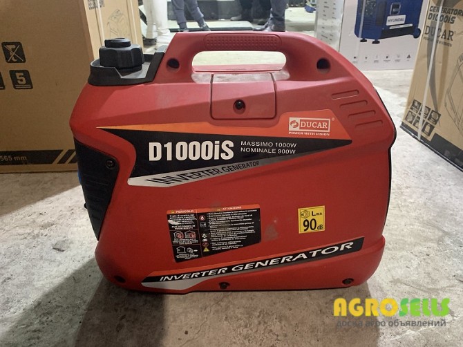 Інверторний генератор ducar d1000is
