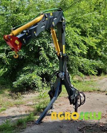 Кран маніпулятор для New Holland, John Deere, Massey Ferguson