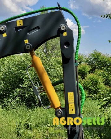 Тракторний гідравлічний кран маніпулятор Mega Lift Делліф