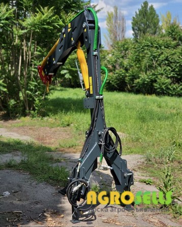 Тракторний гідравлічний кран маніпулятор Mega Lift Делліф