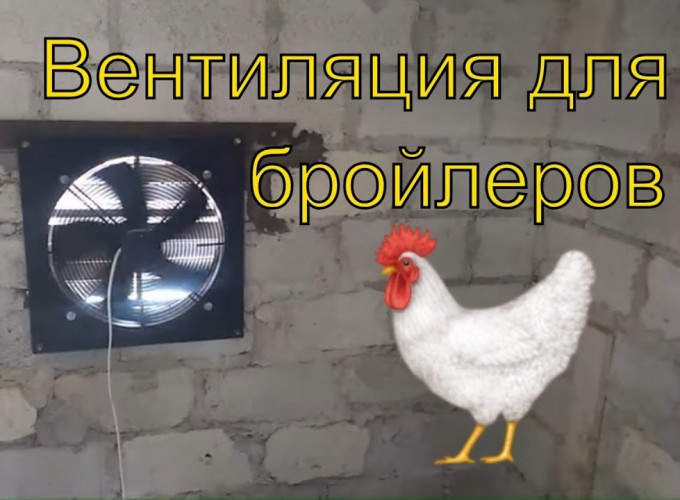 Вентиляція пташника, скловолоконний вентилятор, осьовий вентилятор