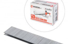 Скоба для степлера РТ-1612 30мм (18GA) 5,7(5,8)x1,25×1,0мм 5000шт/упак INTERTOOL PT-8330
